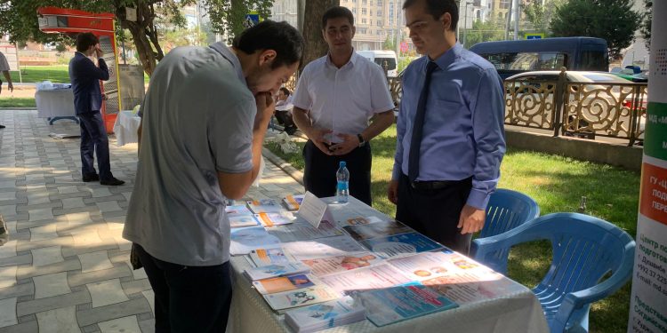 Ярмаркаи навбатии ҷойҳои кории холӣ дар шаҳри Душанбе