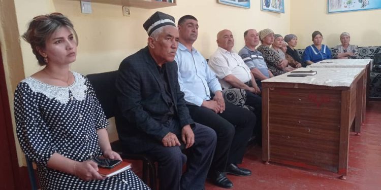 Мулоқоти судманд бо сокинони ҷамоати деҳоти Сомониёни ноҳияи  Ҷаббор Расулов