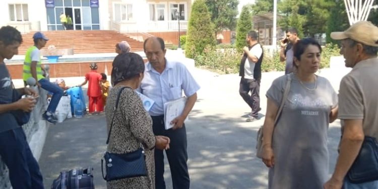 Корҳои фаҳмондадиҳӣ  дар “Истгоҳи роҳи оҳан”-и ноҳияи Бобоҷон Ғафуров  