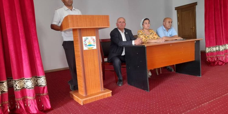 Вусъати корҳои фаҳмондадиҳӣ дар ҷамоати деҳоти Сафедчашмаи ноҳияи Балҷувон