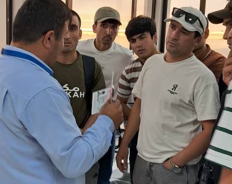 Тақвият додани корҳои фаҳмондадиҳӣ дар “Фурудгоњи байналмилалии Кўлоб”