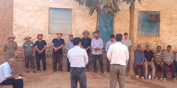 Идомаи вохӯриҳо дар ҷамоати деҳоти Гурдоварони ноҳияи Темурмалик