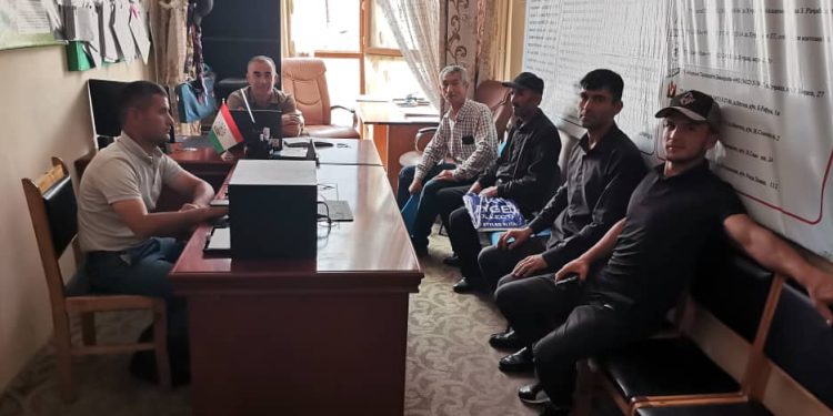 Идомаи вохӯрии саривақтӣ бо сокинони ноҳияи Кӯҳистони Мастчоҳ