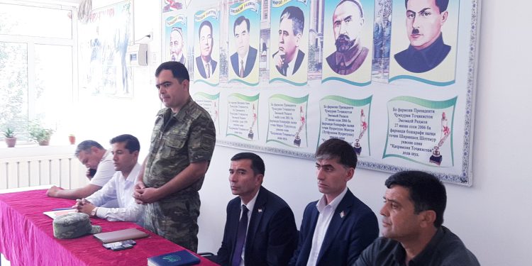 Вохӯриҳои муштарак бо сокинони ноҳияи Варзоб