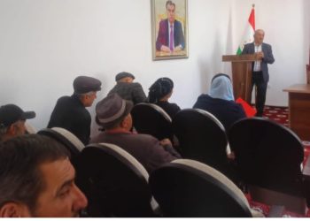 Вохӯрии судманд бо сокинони ҷамоати деҳоти Сағирдашти ноҳияи Дарвоз