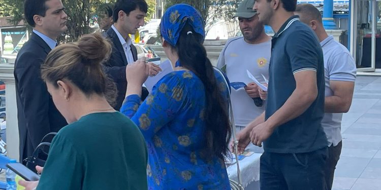 Ярмаркаи навбатӣ дар назди бозори “Меҳргон”