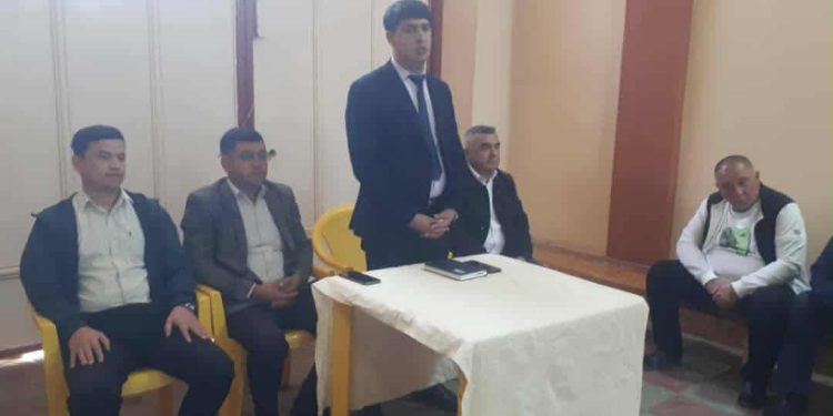 Информационно — просветительское мероприятие с жителями города Истаравшан