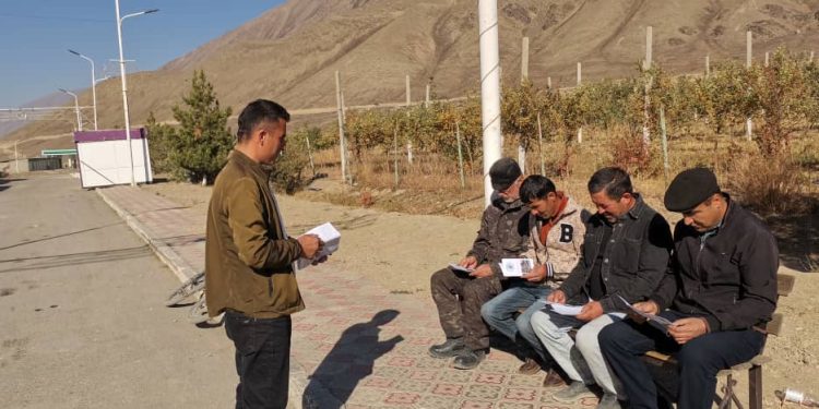 Корҳои фаҳмондадиҳӣ  дар дар ноҳияи Кӯҳистони Мастчоҳ