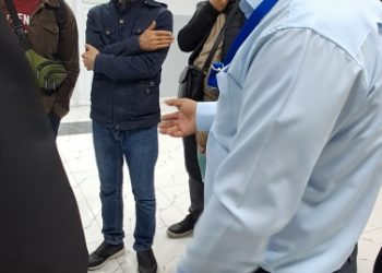 Суҳбату вохӯриҳо бо муҳоҷирони меҳнатӣ дар “Фурудгоҳи байналмилалии  Кӯлоб”