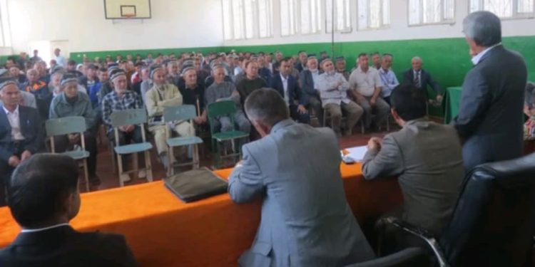 Состоялась очередная встреча рабочей группы с жителями сельского джамоата Куштеппа района Темурмалик