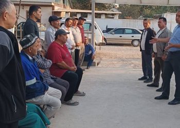 Очередная встреча рабочей группы с жителями сельского джамоата Вобканд Кубодиёнского района