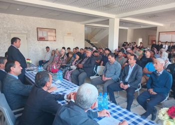 Бо сокинони касбу кори гуногуни ноҳияи Фархор аз вазъи ҷаҳони муосир огоҳонида шуданд