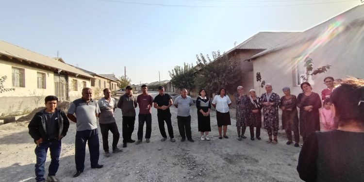 Продолжение информационно-разьяснительная работа в районе Спитамен