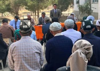 Вохӯрии саривақтии гурӯҳи таблиғотӣ бо сокинони ҷамоати деҳоти Кушктеппаи ноҳияи Темурмалик