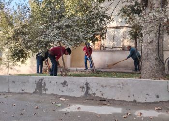 Меҳри Ватан аз тозагӣ оғоз меёбад!