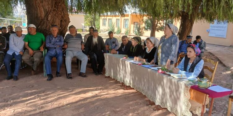 Встреча с жителями сельских джамоатов Файзабадского района