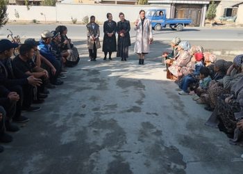 Информационно-разъяснительная работа в районе Спитамен