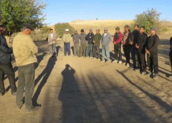 Вохӯрии судманди гурӯҳи фаҳмондадиҳӣ бо сокинони ҷамоати деҳоти Кушктеппаи ноҳияи Темурмалик