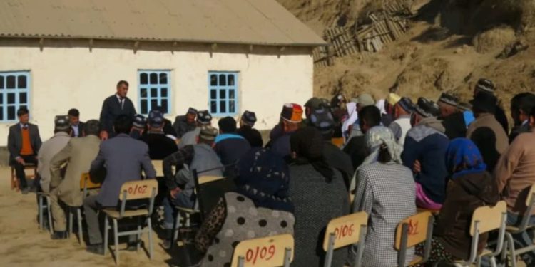 Мулоқоти гурӯҳи кории ноҳия бо сокинони ноҳияи Темурмалик