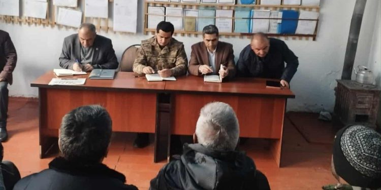 Состоялась плодотворная встреча с жителями сельского джамоата Рованд Ванджского района