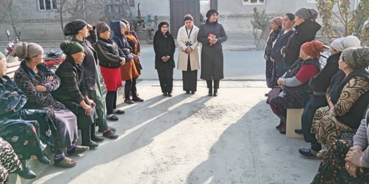 Своевременная встреча с жителями района Спитамен