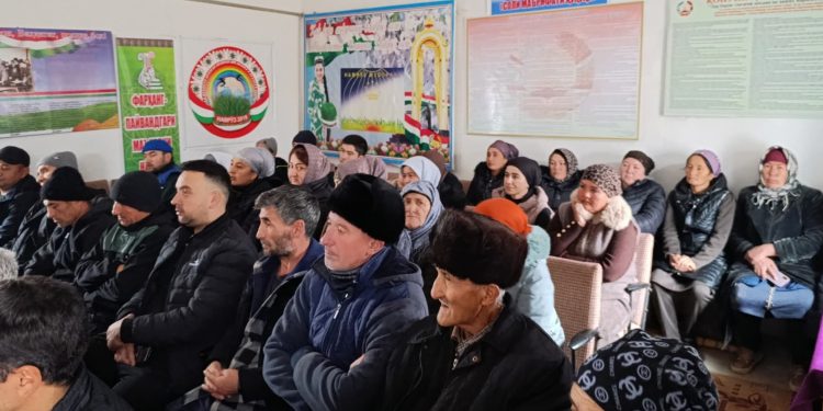 Продолжение своевременной встречи с жителями Зафарободского района