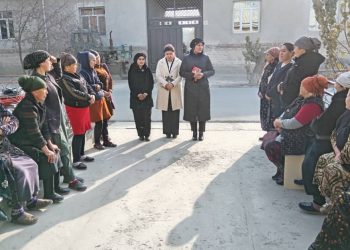 Информационно-разъяснительная работа в районе Спитамен