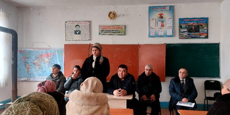 Состоялась плодотворная встреча с жителями села Нурофарин сельского джамоата Навбахор района Кухистони Мастчох