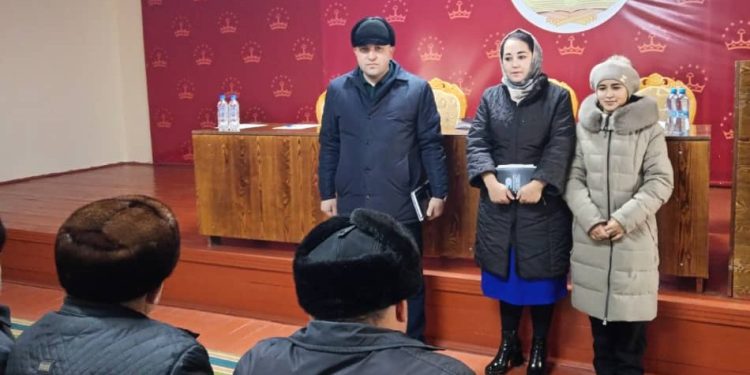 Информационно-разяснительная работа в районе Спитамен