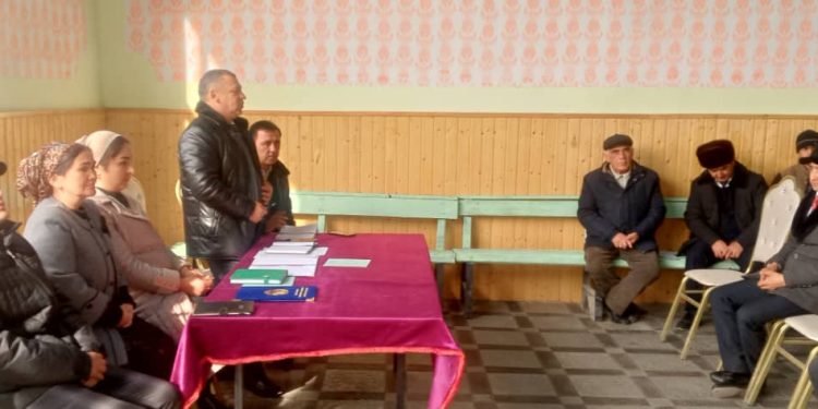 Полезная встреча с жителями села Зиндакон Айнинского района