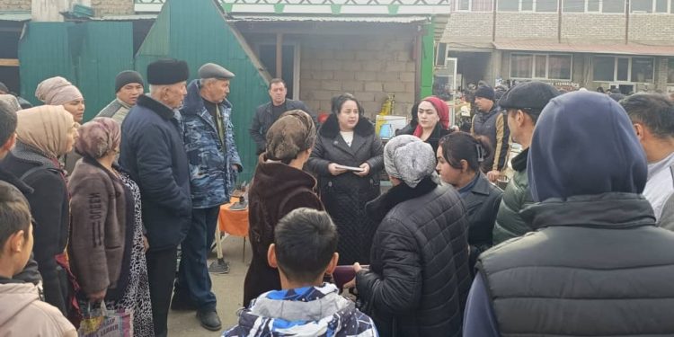 Встреча с жителями сельского джамоата Ориён Аштского района