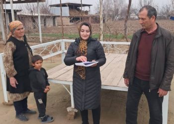 Мулоқоти судманд бо сокинони Ҷамоати деҳоти Навбаҳори ноҳияи Ҷалолиддини Балхӣ