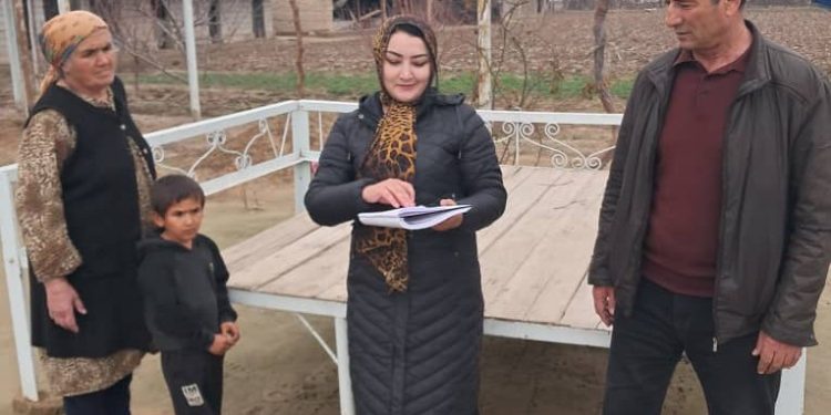 Мулоқоти судманд бо сокинони Ҷамоати деҳоти Навбаҳори ноҳияи Ҷалолиддини Балхӣ