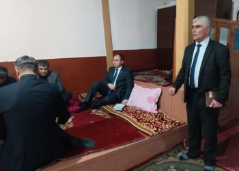 Очередная встреча с жителями города Хорог