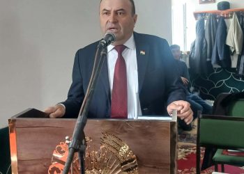 Вохӯрии судманд бо сокинони Ҷамоати деҳоти Лахши болои ноҳияи Лахш