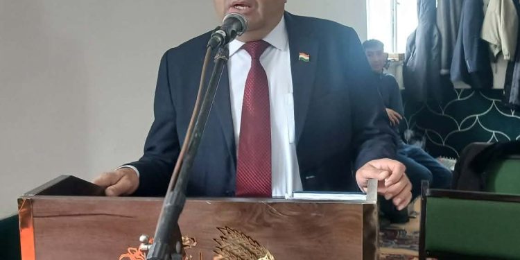 Вохӯрии судманд бо сокинони Ҷамоати деҳоти Лахши болои ноҳияи Лахш