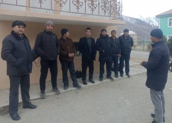 Чорабинии иттилоотӣ-маърифатӣ дар маркази  ноҳияи Кӯҳистони Мастчоҳ