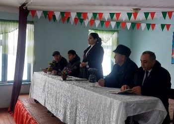 Вохӯрии навбатӣ бо сокинони Ҷамоати деҳоти Навбаҳори ноҳияи  Мастчоҳ