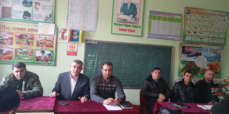 Своевременная встреча с жителями Зафарободского района