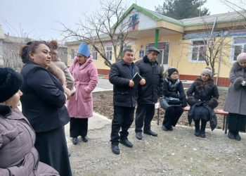 Чорабинии иттилоотӣ бо сокинони ноҳияи Ҷаббор Расулов