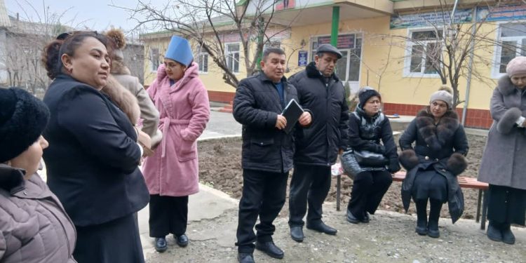 Очередная встреча с жителями Джаббор Расуловского района