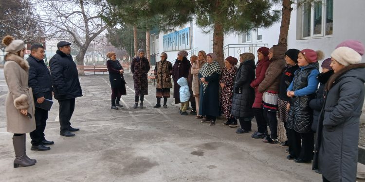 Встречи с жителями Джаббор Расуловского района