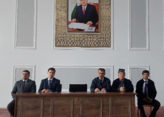 Суҳбату вохӯриҳо бо сокинони Ҷамоати деҳоти Кангурти ноҳияи Темурмалик