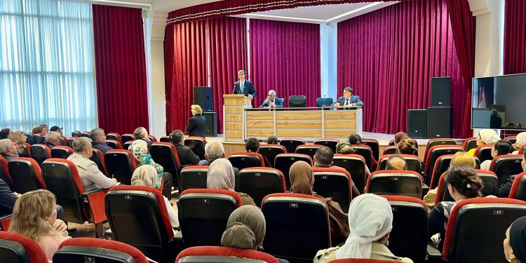 Встреча со студентами филиала Московского государственного университета имени М.В. Ломоносова на тему «Предотвращение вступления молодёжи в экстремистские партии и движения»