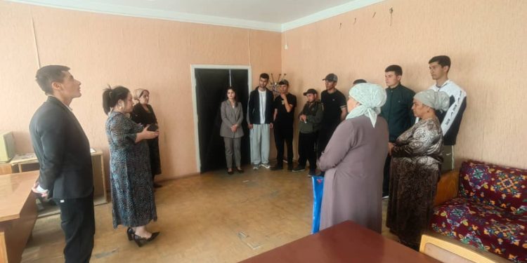 Плодотворная встреча с молодёжи джамоата городка Шайдон