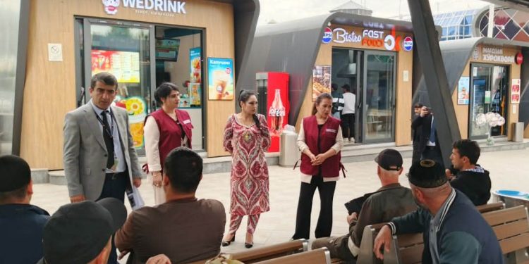 Пурзӯр намудани корҳои фаҳмондадиҳӣ дар “Фурудгоҳи байналмилалии шаҳри Душанбе”