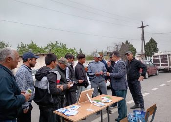 Проведение разъяснительной работы среди жителей Шахринавского района