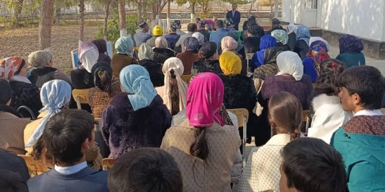 Состоялась плодотворная встреча с активистами и жителями сельского джамоата Ватан Фархорского района