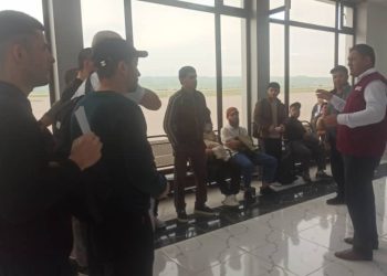 Продолжается разъяснительная работа в “Международном аэропорту Куляба”