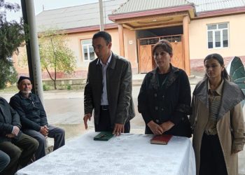 Информационно-разъяснительная работа в районе Спитамен